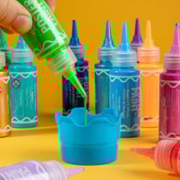 مونت مارت | مجموعة طلاء الملصقات - 24 لون