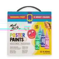 مونت مارت | مجموعة طلاء لوح الرسم - 12 لون