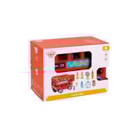 توكي توي | لعبة باص لندن الخشبي مع السائق والركاب...