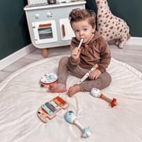 توكي توي | مجموعة أدوات موسيقية خشبية مكونه 6 قطع...