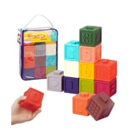 توكي لاند | عضاضة أسنان مكعبات السليكون بالأرقام م...