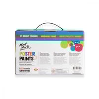 مونت مارت | مجموعة طلاء الملصقات - 24 لون