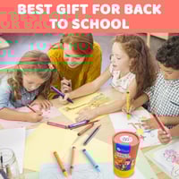 جارميلو | الوان شمعية قابله للغسل لعمر +24 شهراً -...