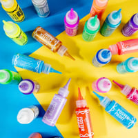 مونت مارت | مجموعة طلاء الملصقات - 24 لون