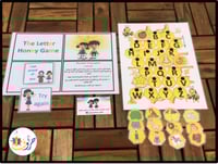 لعبة : حروف العسل الإنجليزية( تشك تشك )