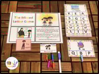 لعبة : الحرف الناقص The missed letter