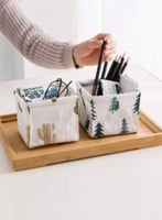 صندوق تخزين مربع قطعة واحدة