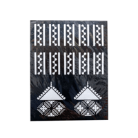 لصقات نقش حناء للكف والاصابع النجمة الذهبية