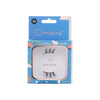 كرستين رموش شعر طبيعي رقم 33سموث CH-E2115