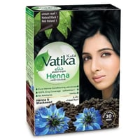 فاتيكا حناء ملونة للشعر لون 1 أسود طبيعي 60جم