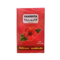 شاي كركديه من فابوريتا 20 كيس 1.5 جم
