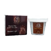 معجون حناء الاصابع لون بني من زينة بيوتي 50جم