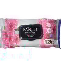 مناديل مبلله لتنظيف وإزالة المكياج 120منديل من فان...