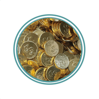 شوكولاته عملات