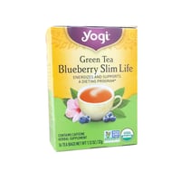 شاي يوغي جرين تي بلوبيري سليم لايف يمد الجسم بالطا...
