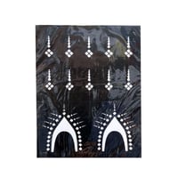 لصقات نقش حناء للكف والاصابع النجمة الذهبية