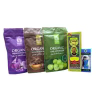 مجموعة الاعشاب الطبيعية والزيوت العشبية للعناية با...