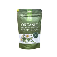 مسحوق عشبة بهرينجراج العضوية من زينة بيوتي 100جم