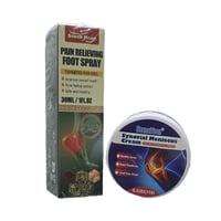 مجموعة تخفيف الآلام للركبة والقدمين قطعتين