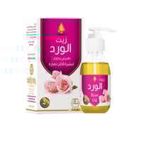 زيت الورد لبشرة اكثر نضارة من وادي النحل 125مل