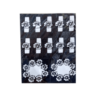 لصقات نقش حناء للكف والاصابع النجمة الذهبية