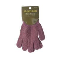 زوج ليفة استحمام قفاز لتنظيف البشرة وإحيائها بشكل...
