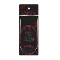 ابر تريكو دائري مريح احمر ستيل، طول 100 سم من Chia...