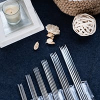 طقم ابر نوفا بيسكس مدببة الطرفين طول 20 سم من Knit...