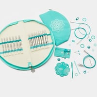 The Gratitude Set Interchangeable Lace Needle Set...