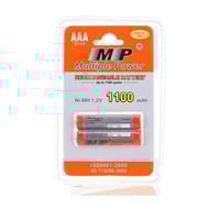 بطارية AAA سعة 1100 قابلة لإعادة الشحن بقدرة 1.2 ف...