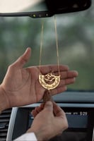 تعليقة سيارة باسم من اختياركم مع دعاء وكسرة العود