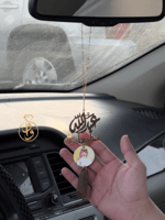 تعليقة سيارة بالصوره مع كسرة العود