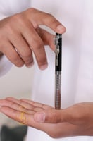 قلم كويتي جفنشي بالاسم