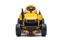 سيارة ركوب تراكتور مع سلة جر- أصفر