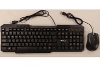 كيبورد لوحة مفاتيح و ماوس سلكي - 8163