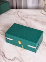 علب جلد فاخره ( اوقييتين كينام و ٢ ربع توله )