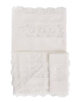 طقم مفارش طاولة Milena لون ذهبي