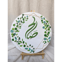 لوحة استقبال موردة