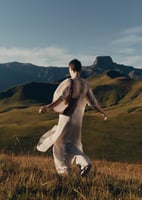 Polene Cyme Mini EDITION TEXTURED CAMEL brown