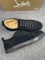 Christian Louboutin Louis Junior black sneakers