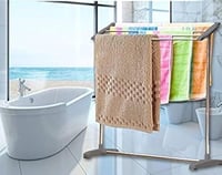 Multifunctional Mobile Towel Rack رف المناشف المحم...
