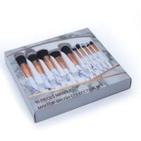 مجموعة فرش مكياج دويو 10قطعة من فرش المكياج الاحتر...