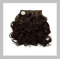 وصلات شعر صناعية مموجة -5مشابك-#10