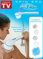 فرشاة الاستحمام spin spa