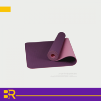 حصيرة يوغا مزدوجة الطبقات غير قابلة للانزلاق