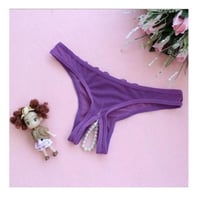 سراويل داخلية مثيرة لؤلؤة مفتوحة: ، زهور ثونغ بيكي...