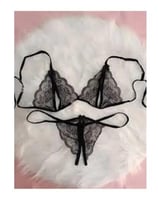 بكينى دانتيل لون احمر قياس واحد للنساء