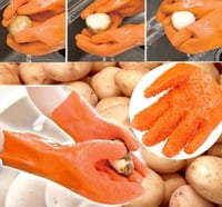 Peeling Potatoes Gloves قفازات تقشير البطاطس