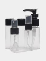 مجموعة زجاجات السفر