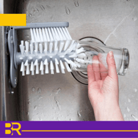 فرشاة تنظيف الاكواب مطورة